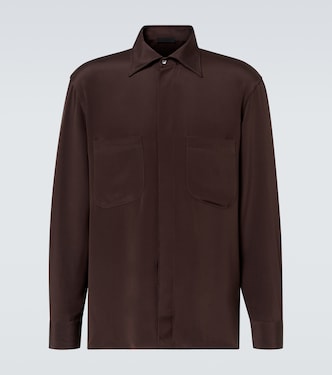 Silk shirt | Saman Amel