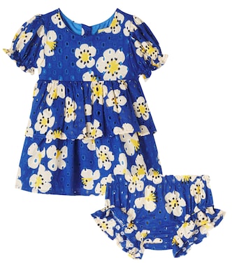 Baby cotton dress and bloomers set | Fábula