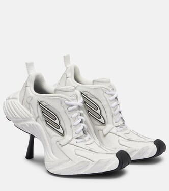 Monday leather sneaker pumps | Balenciaga