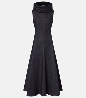 Robe midi en denim | Jacquemus