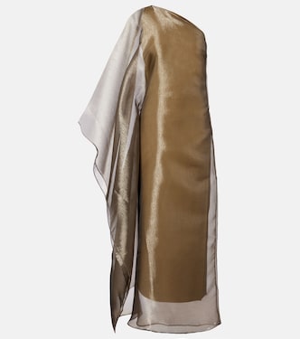 Betsy one-shoulder fil coupé maxi dress | Taller Marmo