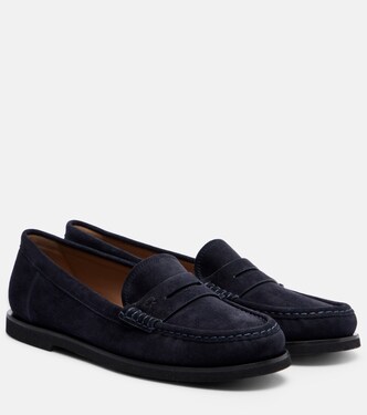 Loafers Vernon aus Veloursleder | Gianvito Rossi