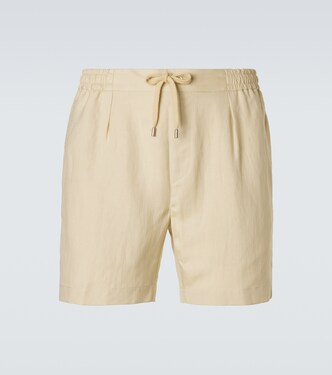 Shorts aus Seide und Leinen | Ralph Lauren Purple Label