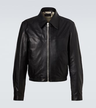 Leather blouson jacket | Lemaire