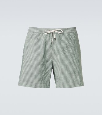 Striped swim trunks | Sunspel