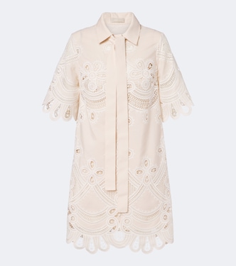 Emrboidered minidress | Elie Saab