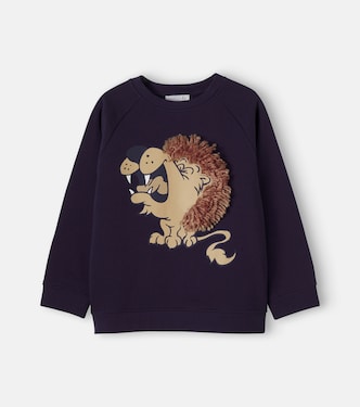 Felpa in cotone con stampa | Stella McCartney Kids