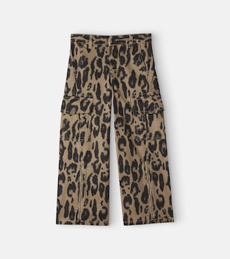 Leopard-print jeans | Stella McCartney Kids
