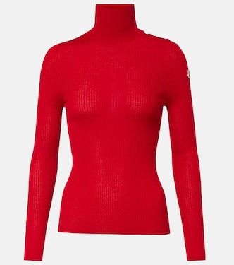 Jersey de cuello alto de lana virgen | Moncler