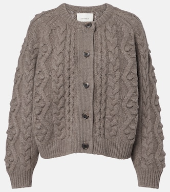 Winroe cable-knit cashmere cardigan | Lisa Yang