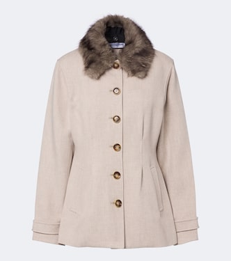 Chaqueta Severine plisada | Veronica Beard
