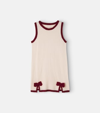 Alette bow-detail wool dress | Konges Sløjd