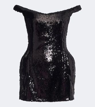 Vestido corto con lentejuelas | Magda Butrym