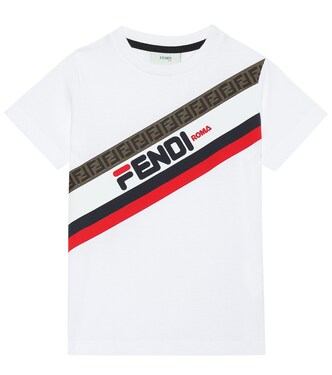 FENDI MANIA cotton T-shirt | Fendi Kids