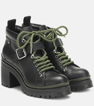 Bottines en cuir | Miu Miu