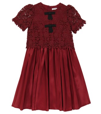 Guipure lace dress | Self-Portrait Kids
