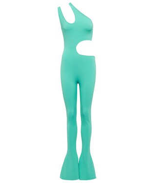 Cutout flared jumpsuit | Stella McCartney