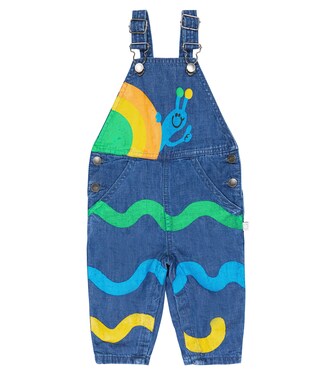 Baby - Salopette in cotone con stampa | Stella McCartney Kids