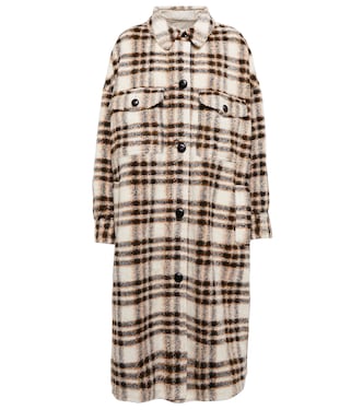 Fontizi checked wool-blend coat | Marant Etoile