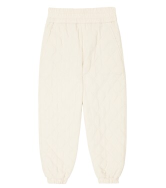 Quilted cotton corduroy pants | Brunello Cucinelli Kids