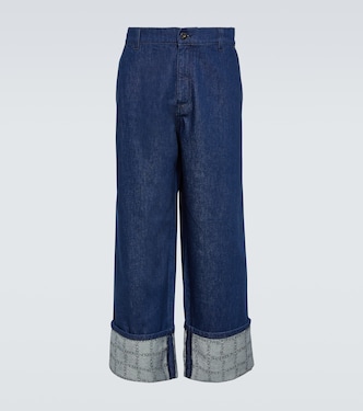 Wide-Leg Jeans Turn Up  | JW Anderson