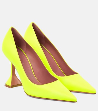 Ami leather pumps | Amina Muaddi
