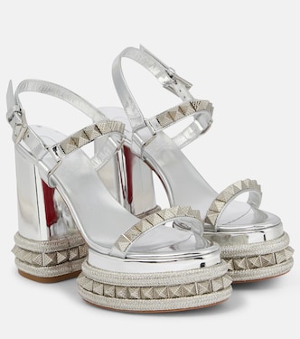 Plateausandalen Superaclou aus Leder | Christian Louboutin