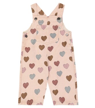 Baby Elaine printed denim overalls | The New Society