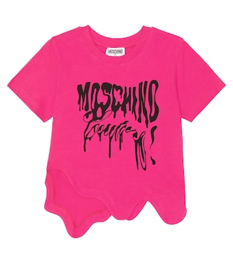 Printed cotton T-shirt | Moschino Kids