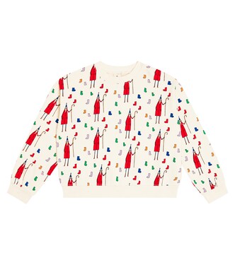 Sweat-shirt imprimé en coton | Jellymallow