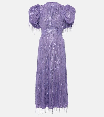 Robe midi Noon à sequins | Rotate