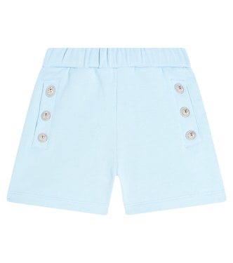 Cotton jersey shorts | Balmain Kids