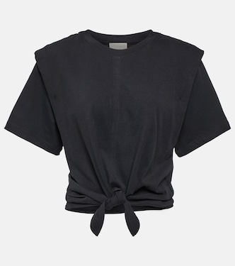 Zelikia gathered cotton crop top | Isabel Marant