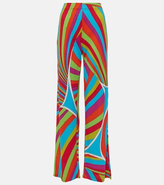 Iride printed straight pants | Pucci