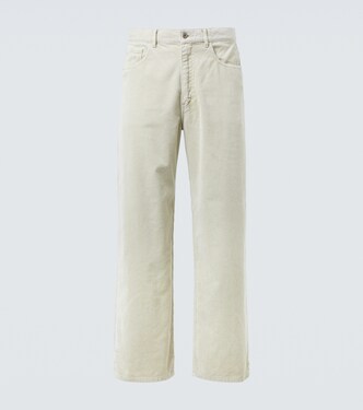 Weite Hose aus Baumwoll-Cord | Auralee