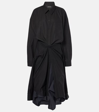Hemdblusenkleid aus Baumwolle | Balenciaga