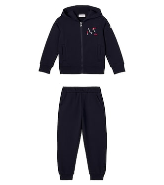Bestickter Jogginganzug aus Baumwolle | Moncler Enfant