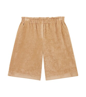 Logo corduroy shorts | Moncler Enfant