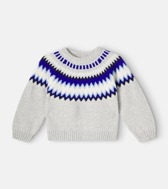 Baes jacquard wool sweater | Molo