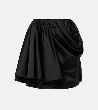 Draped miniskirt | Ganni