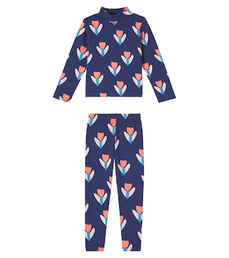 Tulip printed sweatshirt and pants | Jellymallow