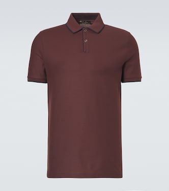Polo Brentwood de piqué de algodón | Loro Piana