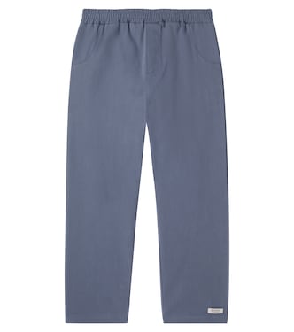 Pantalones Santy en mezcla de algodón bordados | Donsje