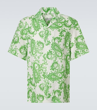 Paisley linen shirt | Etro