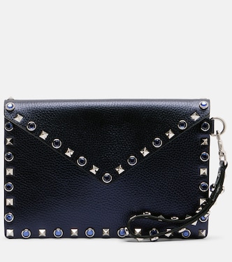 Rockstud Medium leather pouch | Valentino Garavani