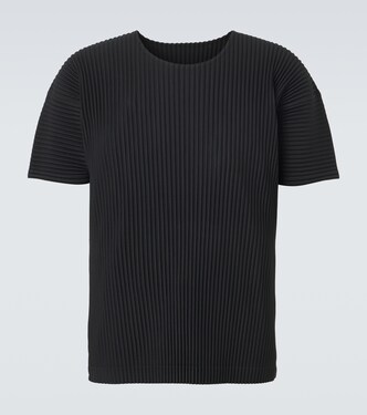 Basics pleated T-shirt | Homme Plissé Issey Miyake