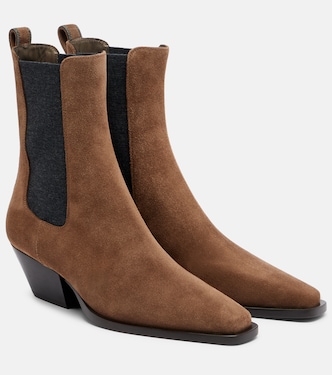 Monili suede Chelsea boots | Brunello Cucinelli