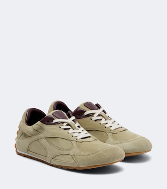 Orbit Flash suede sneakers | Bottega Veneta