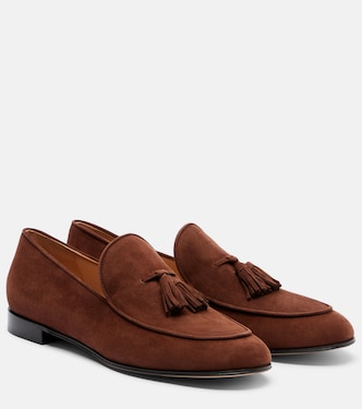 Loafers aus Veloursleder | Gianvito Rossi