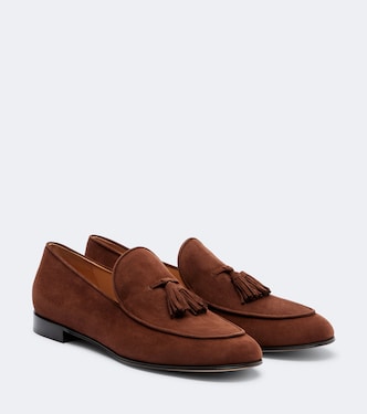 Mocassins en daim à glands | Gianvito Rossi